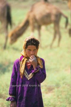 Bedouin Girl with Camels Fav_Egypt CR