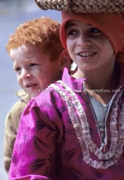 Boy and Girl on Camel CR